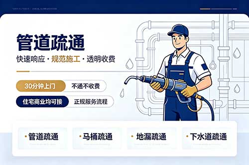 黄山管道疏通