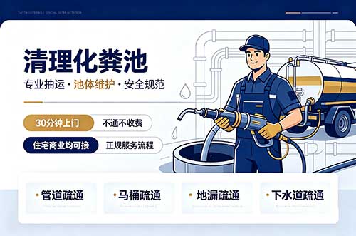 黄山清理化粪池